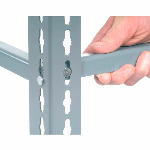 Global Industrial™ 12" Long Gray Single Rivet Beam 3 Global Industrial™ 12" Long Gray Single Rivet Beam - Image 3