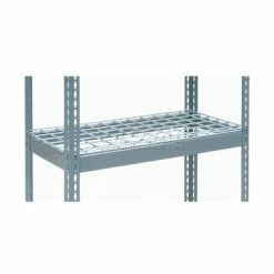 Global Industrial™ Additional Shelf Level Boltless Wire Deck 48"Wx18"D, 1500 lbs. Capacity, GRY