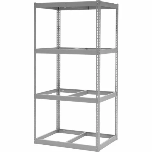 Global Industrial™ Record Storage Open With Boxes 42"W x 30"D x 84"H - Gray 4 Global Industrial™ Record Storage Open With Boxes 42"W x 30"D x 84"H - Gray - Image 4