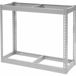 Global Industrial™ Record Storage With Boxes 42"W x 15"D x 36"H - Gray -Shelving Sales Store 130152 03 1