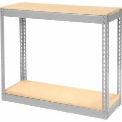 Global Industrial™ Record Storage With Boxes 42"W x 15"D x 36"H - Gray -Shelving Sales Store 130152 04 1