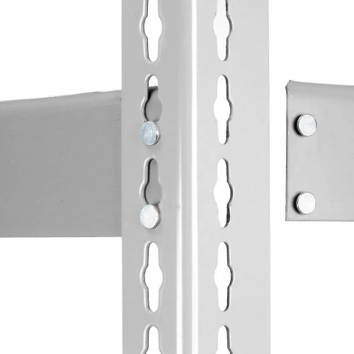 Global Industrial Expandable Starter Rack 36x24x84 3 Level Wire Deck 1500 lb. Cap Per Deck GRY 2 Global Industrial Expandable Starter Rack 36x24x84 3 Level Wire Deck 1500 lb. Cap Per Deck GRY - Image 2