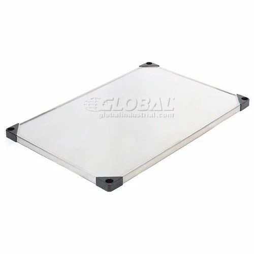 Nexel® S2448SS Stainless Steel Solid Shelf 48"W x 24"D 1 Nexel® S2448SS Stainless Steel Solid Shelf 48"W x 24"D