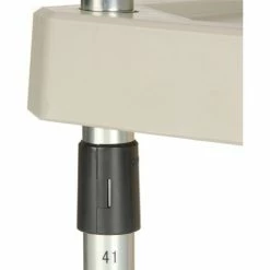 Nexel® Plastic, 4 Tier, Solid Shelving Unit, Poly-Z-Brite® Posts, 48"W x 24"D x 63"H -Shelving Sales Store 188125 08