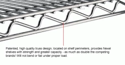 Nexel® Chrome, 4 Tier, Wire Shelving Add-On Unit, 30"W x 18"D x 74"H -Shelving Sales Store 188296 4wcoX 39