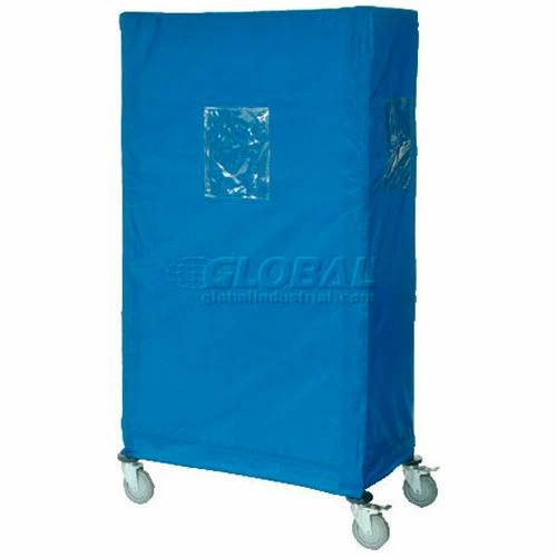 Nexel Nylon Cover, Blue, 36"W x 24"D x 63"H 1 Nexel Nylon Cover, Blue, 36"W x 24"D x 63"H