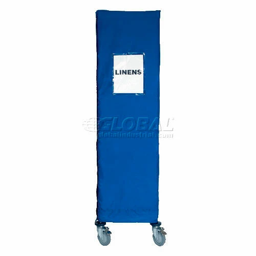 Nexel Nylon Cover, Blue, 36"W x 24"D x 63"H 2 Nexel Nylon Cover, Blue, 36"W x 24"D x 63"H - Image 2