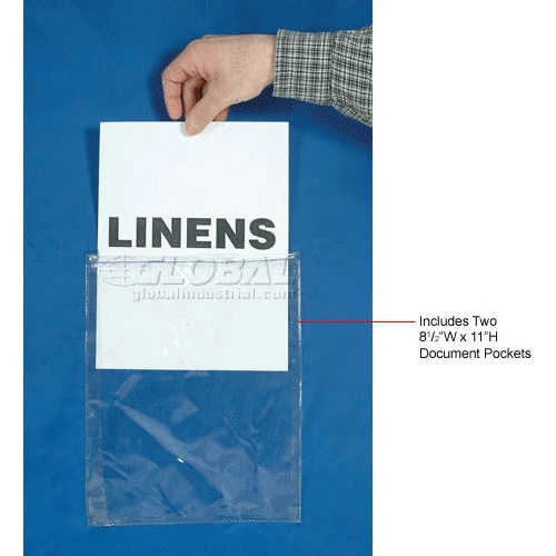 Nexel Nylon Cover, Blue, 36"W x 24"D x 63"H 11 Nexel Nylon Cover, Blue, 36"W x 24"D x 63"H - Image 11