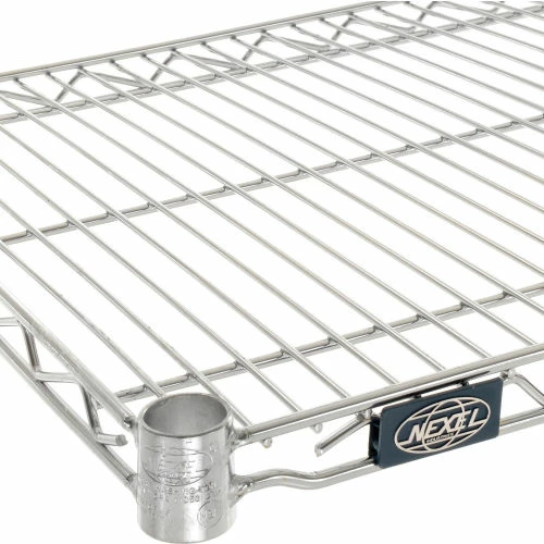 Nexel® S1836C Chrome Wire Shelf 36"W x 18"D 3 Nexel® S1836C Chrome Wire Shelf 36"W x 18"D - Image 3