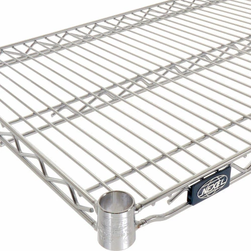 Nexel® S1860C Chrome Wire Shelf 60"W x 18"D 3 Nexel® S1860C Chrome Wire Shelf 60"W x 18"D - Image 3