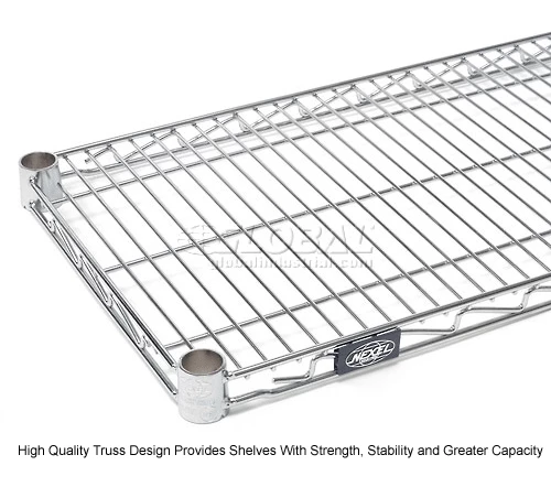 Nexel® S1430C Chrome Wire Shelf 30"W x 14"D 6 Nexel® S1430C Chrome Wire Shelf 30"W x 14"D - Image 6
