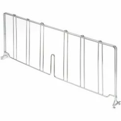 Nexel® Chrome Divider, 36"D x 12"H