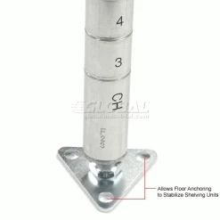 Nexel® AF Foot Plate - 4 Pack -Shelving Sales Store 188735 3wco