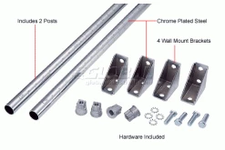 Nexel Post Kit 14" High - Double 15 Nexel Post Kit 14" High - Double -Shelving Sales Store 188CP49 1wco 1