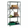 Global Industrial™ Steel Shelving 20 Ga 36"Wx18"Dx73"H Open Clip Style 4 Shelf