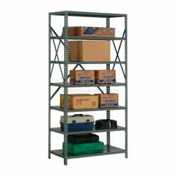 Global Industrial™ Steel Shelving 20 GA 48"W x 18"D x 73"H Open Clip Style 7 Shelf