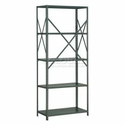 Global Industrial™ Steel Shelving 20 Ga 36"Wx24"Dx85"H Open Clip Style 5 Shelf -Shelving Sales Store 234193A 01