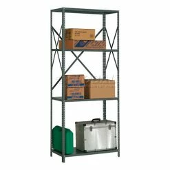 Global Industrial™ Steel Shelving 20 Ga 36"Wx12"Dx85"H Open Clip Style 4 Shelf