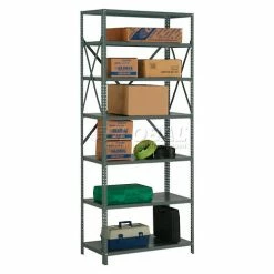 Global Industrial™ Steel Shelving 20 Ga 48"Wx24"Dx85"H Open Clip Style 7 Shelf