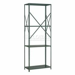Global Industrial™ Steel Shelving 20 Ga 36"Wx24"Dx97"H Open Clip Style 4 Shelf -Shelving Sales Store 234367A 03