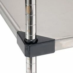 Nexel® Solid Stainless Steel, 4 Tier, Starter Unit, 36"W x 18"D x 63"H -Shelving Sales Store 235360 06