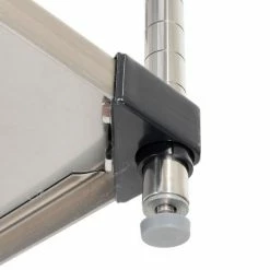 Nexel® Solid Stainless Steel, 4 Tier, Starter Unit, 36"W x 18"D x 63"H -Shelving Sales Store 235360 08