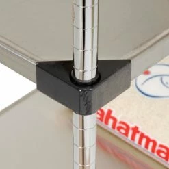 Nexel® Solid Stainless Steel, 4 Tier, Add-On Unit, 36"W x 18"D x 74"H 26 Nexel® Solid Stainless Steel, 4 Tier, Add-On Unit, 36"W x 18"D x 74"H -Shelving Sales Store 235373 09 1