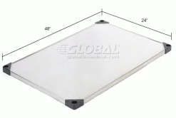 Nexel® S2448SS Stainless Steel Solid Shelf 48"W x 24"D -Shelving Sales Store 235389 dim
