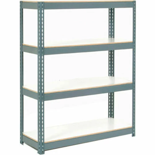 Global Industrial Extra Heavy Duty Shelving 48Wx12Dx60H 4 Shelves 1500 lbs. Cap. Per Shelf GRY 1 Global Industrial Extra Heavy Duty Shelving 48Wx12Dx60H 4 Shelves 1500 lbs. Cap. Per Shelf GRY
