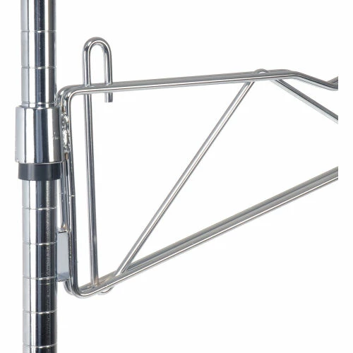 Nexel Adjustable Single Shelf Support Kit 18" Deep (Pair) 2 Nexel Adjustable Single Shelf Support Kit 18" Deep (Pair) - Image 2