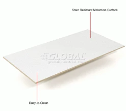 Global Industrial™ Melamine Laminated Deck 36"W x 24"D x 1/2" Thick -Shelving Sales Store 235CP06 1wco 8