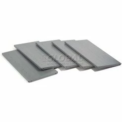 Global Industrial™ Steel Shelving 18 Ga 48"Wx24"Dx85"H Closed Clip 5 Shelf Add-On -Shelving Sales Store 236716 09 43