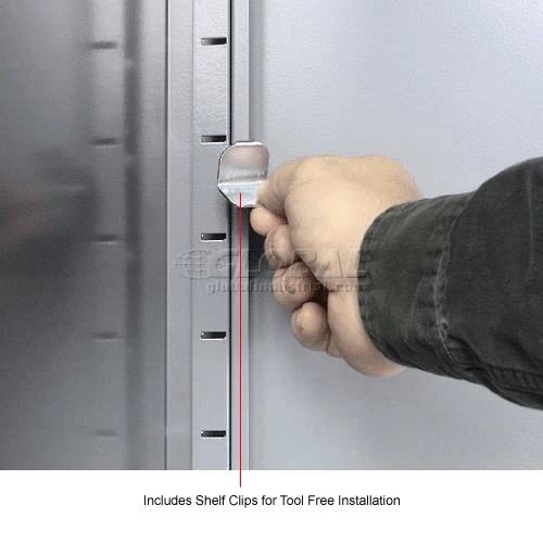 Global Industrial™ Shelf For 36 Inch Cabinet Gray 10 Global Industrial™ Shelf For 36 Inch Cabinet Gray - Image 10