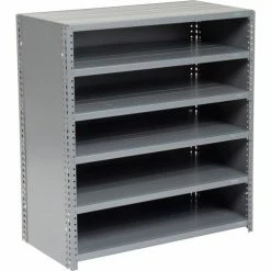 Global Industrial Steel Closed Shelving 6 Shelves No Bin - 36x18x39