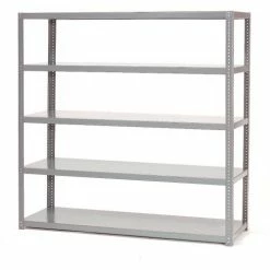 Global Industrial™ Extra Heavy Duty Shelving, 36"W x 18"D x 60"H, 5 Shelves, Gray