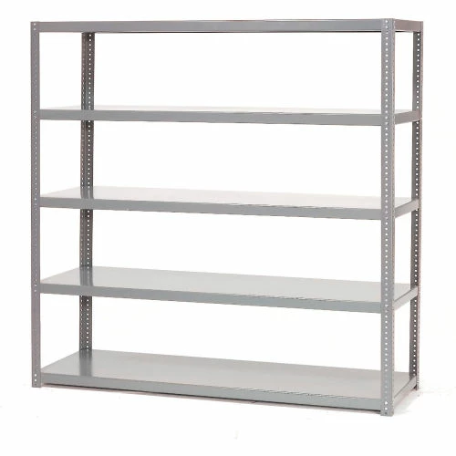 Global Industrial Extra Heavy Duty Shelving, 36"W x 18"D x 60"H, 5 Shelves, Gray 1 Global Industrial Extra Heavy Duty Shelving, 36"W x 18"D x 60"H, 5 Shelves, Gray