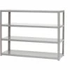 Global Industrial™ Extra Heavy Duty Shelving, 60"W x 18"D x 60"H, 4 Shelves, Gray