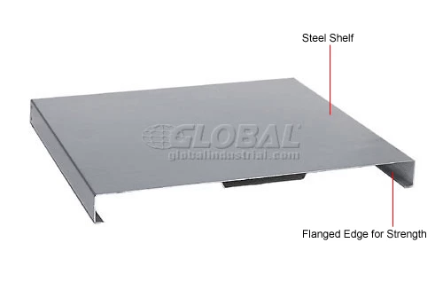 Global Industrial Extra Heavy Duty Shelving, 36"W x 18"D x 60"H, 5 Shelves, Gray 11 Global Industrial Extra Heavy Duty Shelving, 36"W x 18"D x 60"H, 5 Shelves, Gray - Image 11