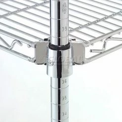 Nexel® E-Z Adjust Shelf 48x24 with Clips & 4 Hooks -Shelving Sales Store 241974 07 4