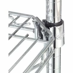 Nexel® E-Z Adjust Shelf 60x18 with Clips & 4 Hooks 32 Nexel® E-Z Adjust Shelf 60x18 with Clips & 4 Hooks -Shelving Sales Store 241974 08 8