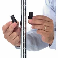 Nexel® E-Z Adjust Shelf 60x18 with Clips & 4 Hooks 27 Nexel® E-Z Adjust Shelf 60x18 with Clips & 4 Hooks -Shelving Sales Store 241974 13 8