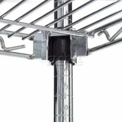 Nexel® E-Z Adjust Shelf 72x24 with Clips & 4 Hooks -Shelving Sales Store 241974 15 6