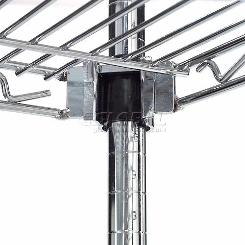 Nexel® S2448AC Chrome Quick Adjust Wire Shelf 48"W x 24"D 10 Nexel® S2448AC Chrome Quick Adjust Wire Shelf 48"W x 24"D - Image 10