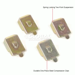 Global Industrial™ Steel Shelf 36x18 With 4 Clips (20 GA) -Shelving Sales Store 254243 4wco