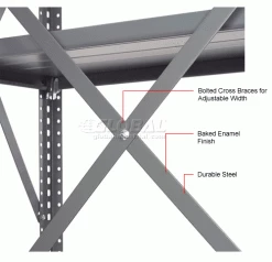 Global Industrial™ Universal Brace Kit -Shelving Sales Store 254405 2wco