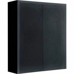 Interion By Global Industrial Interion® All Steel Bookcase 36" W x 12" D x 42" H Black 3 Openings -Shelving Sales Store 277440BK 06