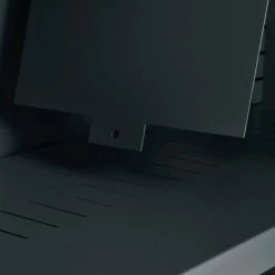 Interion By Global Industrial Interion® All Steel Bookcase 36" W x 12" D x 84" H Black 7 Openings -Shelving Sales Store 277442BK 06