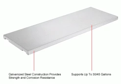 Global Industrial™ Shelf For 30 & 45 Gallon Flammable Cabinet, 39-3/5"Wx14"D -Shelving Sales Store 298542IN 1wco