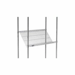 Nexel® SS2436C Chrome Slant Wire Shelf 36"W x 24"D