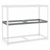 Global Industrial™ Additional Level For Wide Span Rack 96"Wx24"D No Deck 1100 Lb Capacity, Gray